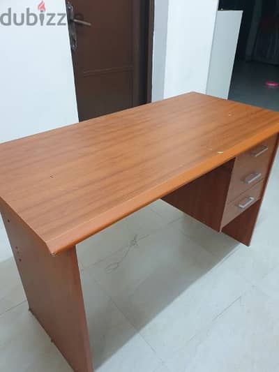 Brown office table