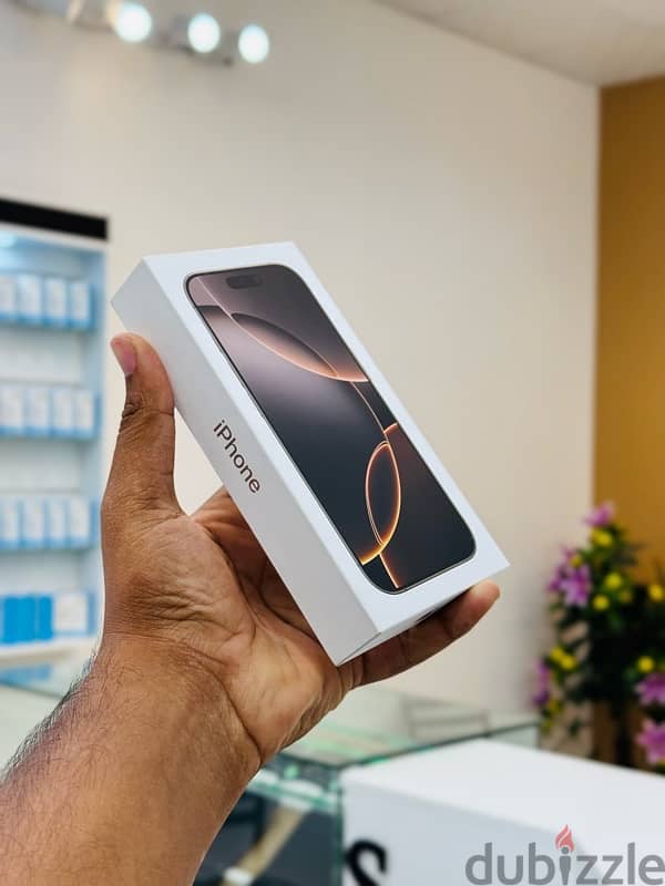 iPhone 16 pro desert titanium 256 GB brand new 2