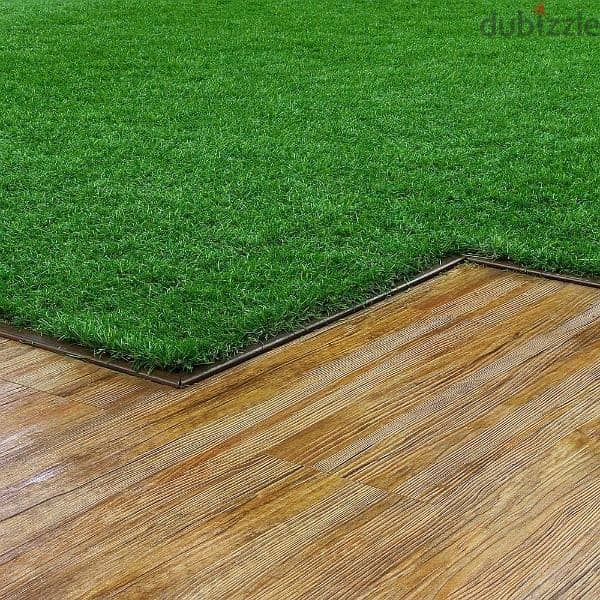 Green Grass Artificial Turf Stones Soil Fertilizer Supplier 1