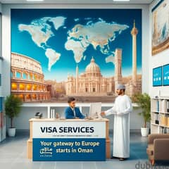 Europe Awaits: Visa Ready in Oman" services 0