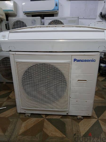 panasonic a/c 2 ton condition good full gas has 1