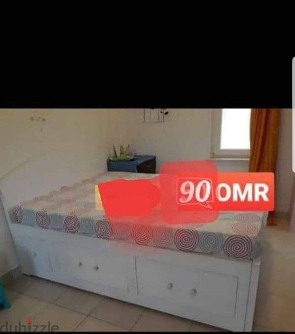 queen size bed with big Drawers. ghubrah  (79262005) 0