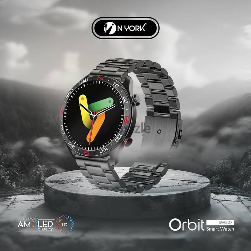 Nyork Orbit Smart Watch Amoled Display SW327 1