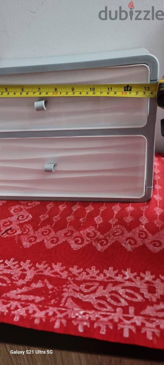 2 drawers  35x25cm organizer -almost new 1