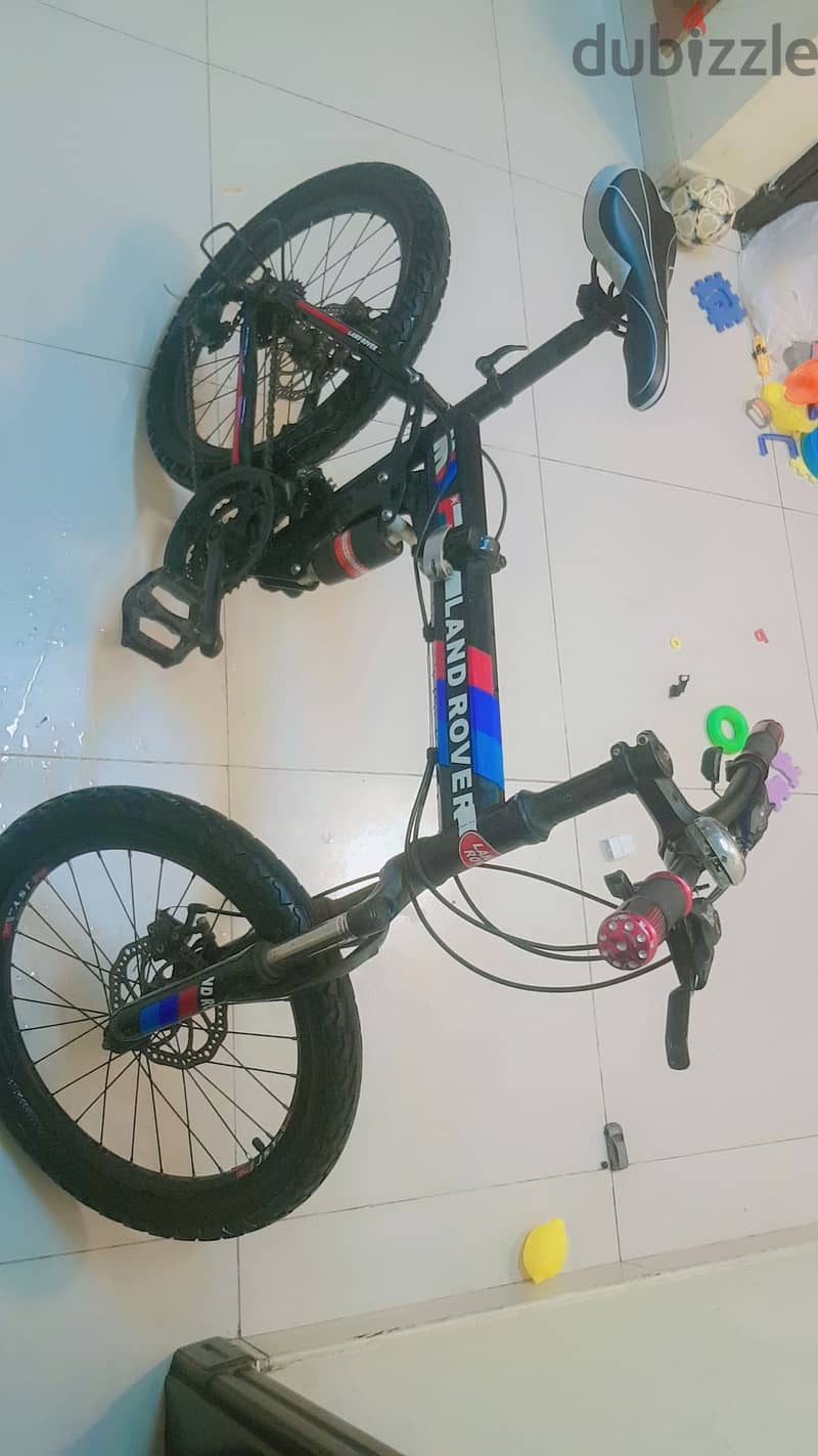 Bicycle with gear also fold 1