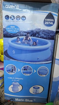 Brand New Swimming Pool – Unused, Due to Space Constraints 0