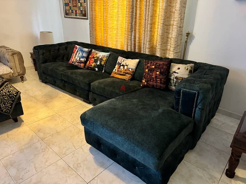 L shape sofa 1