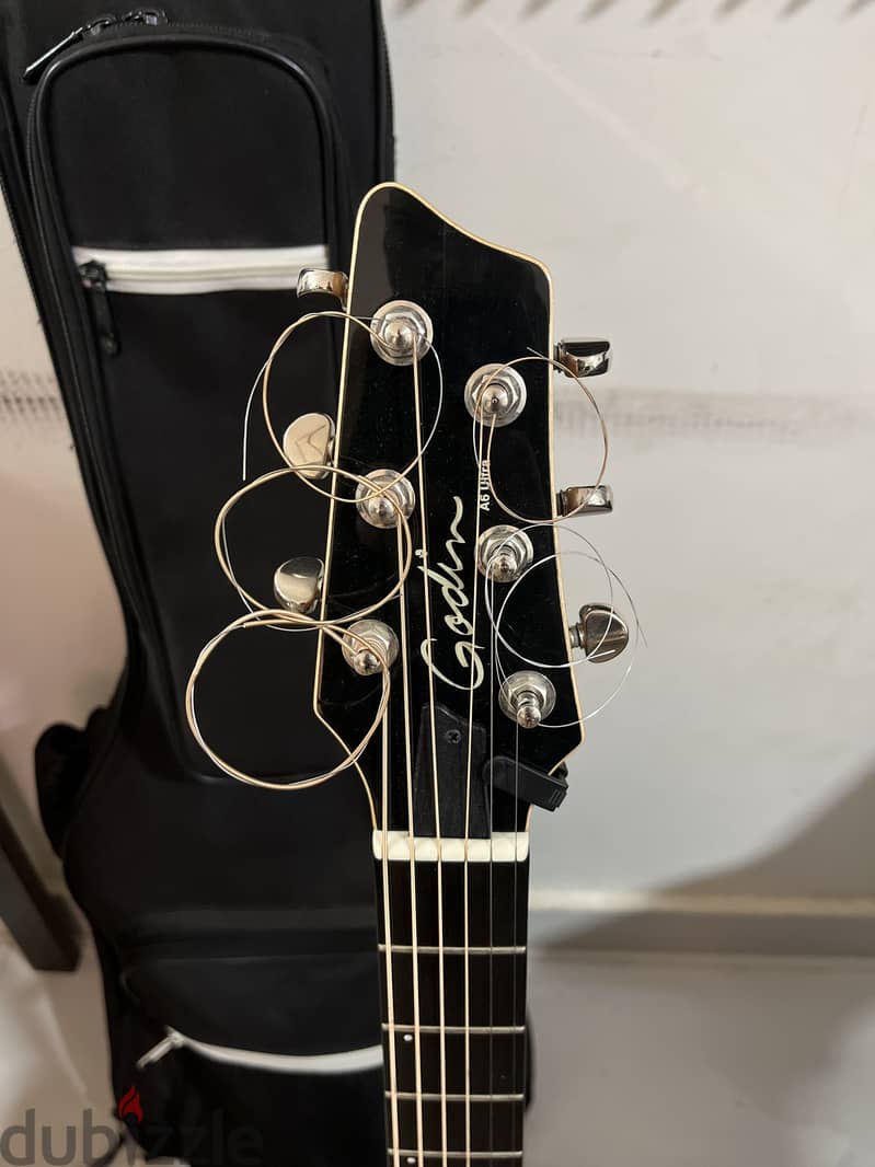 Godin A6 Ultra Acoustic & Electric input with bag 1