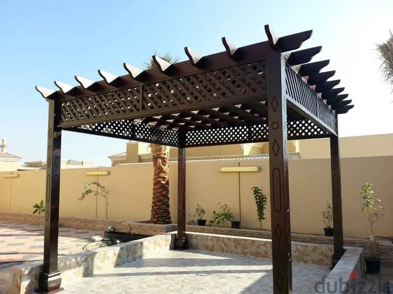 We Specialized in all types of shades, pergolas and aluminium work 19