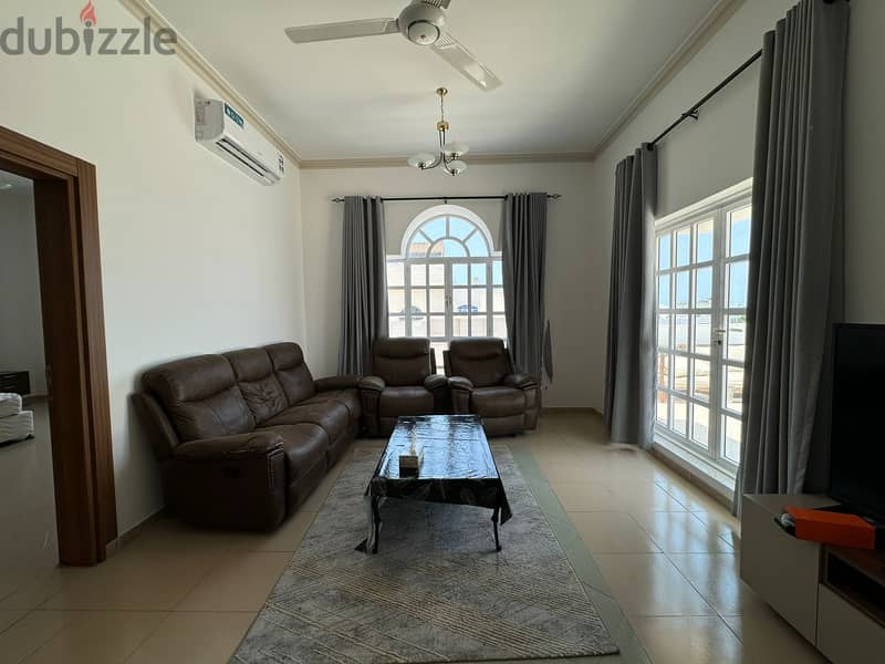 Fully Furnished 1 BHK Apartment FOR RENT in Azaiba PPA341 0