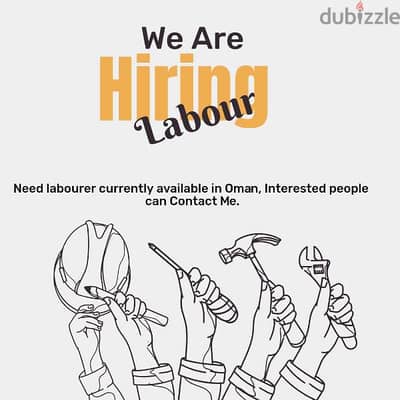 urgent required labours accomodations and food provided by company