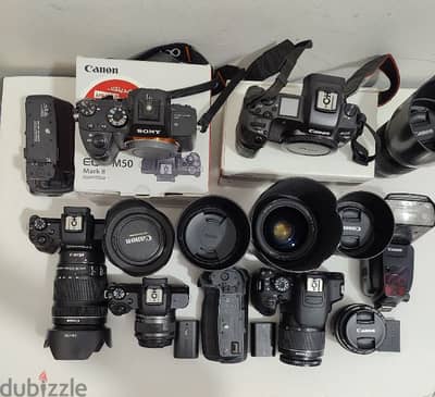 Sony a7R III , Sony a7III & other camera & lens  for sale