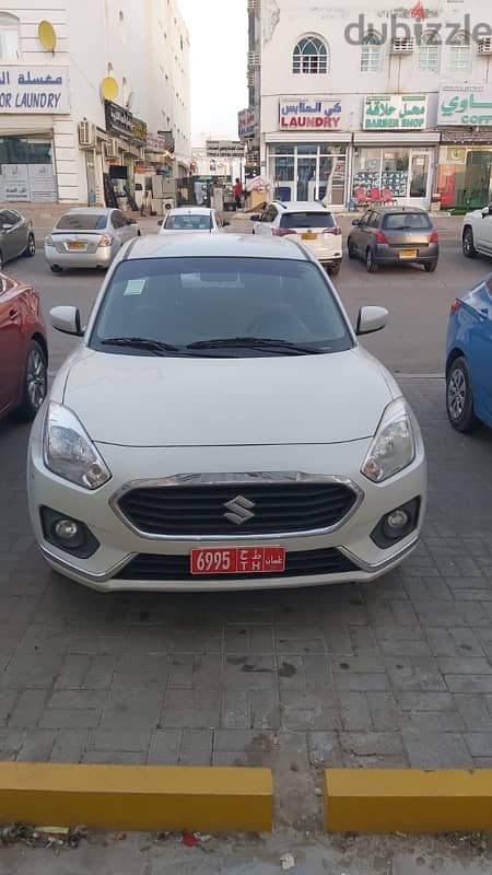 Suzuki Dzire Swift for Rent in Very good Condition  سوزوكي للايجار 4