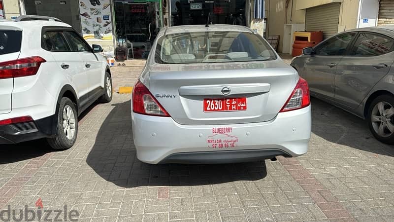 Nissan Sunny 2020 for Rent نيسان سنيّ للإيجار 5