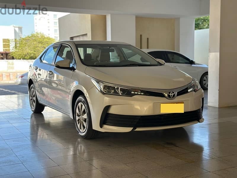 Toyota Corolla 2019 Oman car 1.6 excellent condition 82000 km only 5