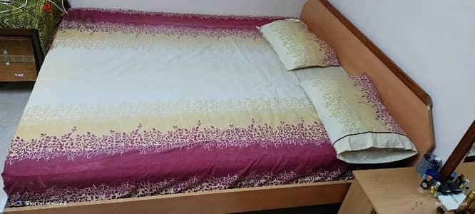 Double Bed with mattress