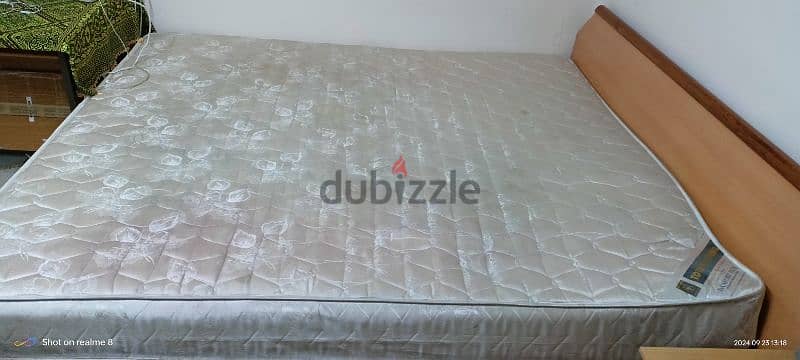 Double Bed with mattress 3