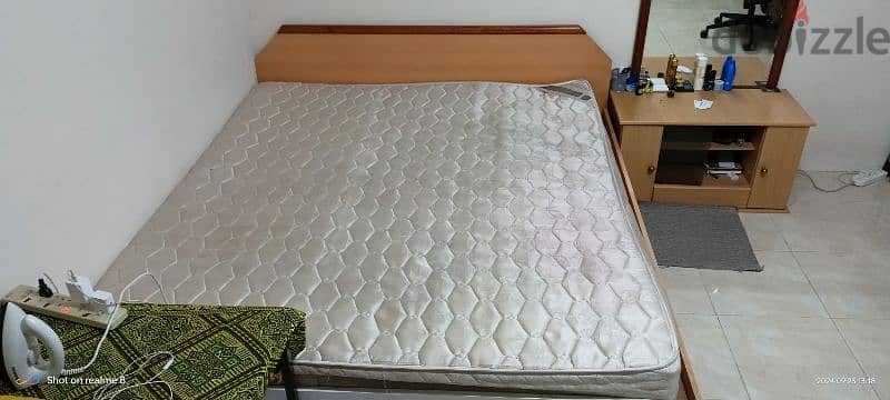 Double Bed with mattress 4