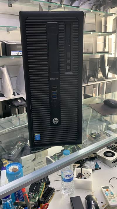 Hp with monitor CORE i5 RAM 8GB 128 gb ssd and 500 hdd