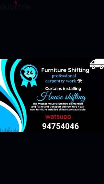 muscat furniture house shiftingg low price