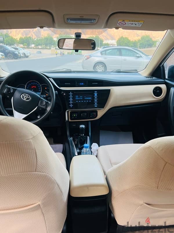 Toyota Corolla 2018 model 1.6 cc xli oman car good condition for sale 4