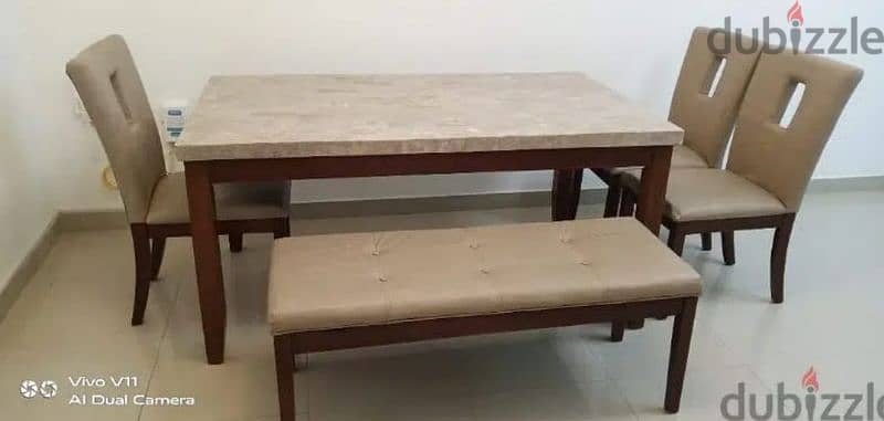 Urgent Sale - Dining table- 80 OMR 0