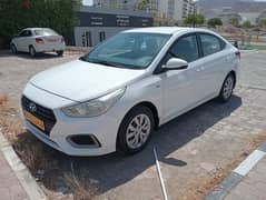 Hyundai Accent 2019 gcc oman 1.6L 109km contact number (77474894) 0