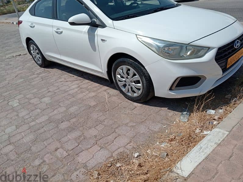 Hyundai Accent 2019 gcc oman 1.6L 109km contact number (77474894) 2