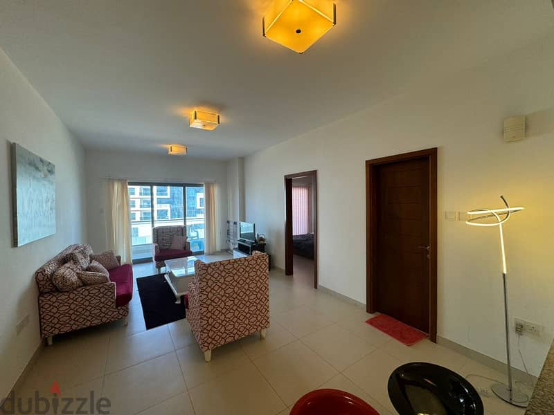 1 BR Fully Furnished Apartment – The Links Building, Muscat Hills 1