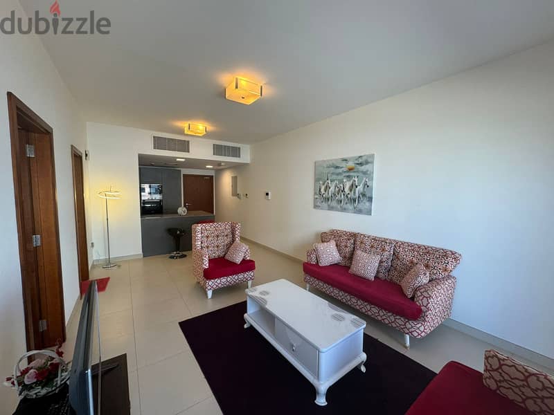 1 BR Fully Furnished Apartment – The Links Building, Muscat Hills 2