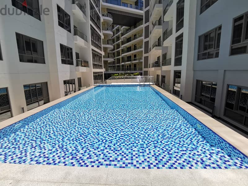 1 BR Fully Furnished Apartment – The Links Building, Muscat Hills 9