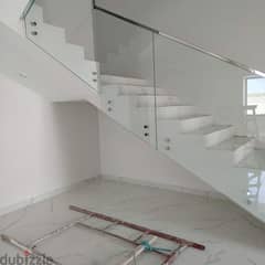 STAIRCASE STAINLESS STEEL,10 MM 12 MM TEMPERATURE  AND GLASS PETITION 0