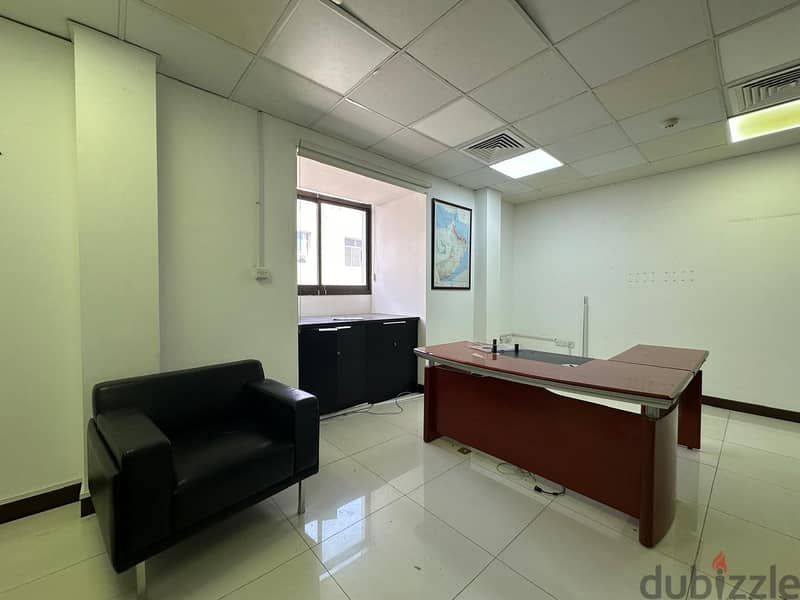 350 SQM Office Space for Rent – Ruwi, CBD Area 4