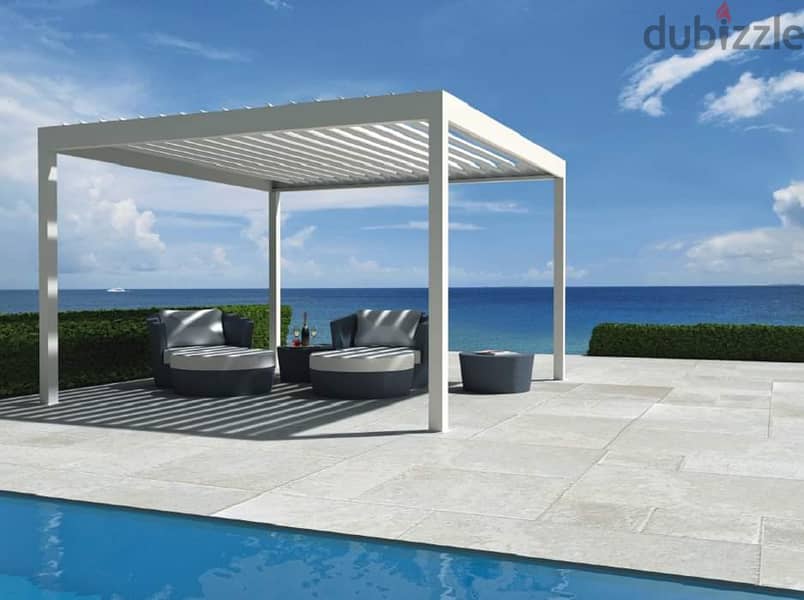 We are Specialized in all types of shades, pergolas and aluminium work 12