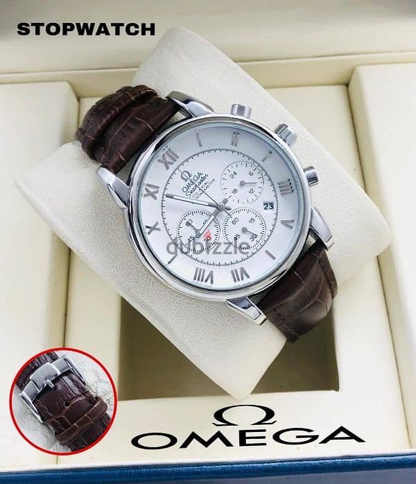 Branded Leather First copy battery watches 1