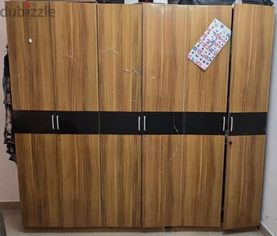 Six Door Wardrobe For Sale -3 Years old in good Condition.