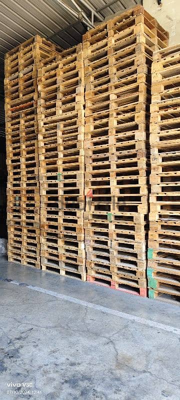 we have all kinds wood pallets and boxes 4