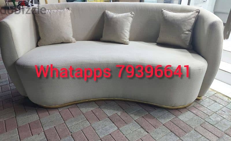 special offer new 3 seater sofa without delivery 1 piece 70 rial 0