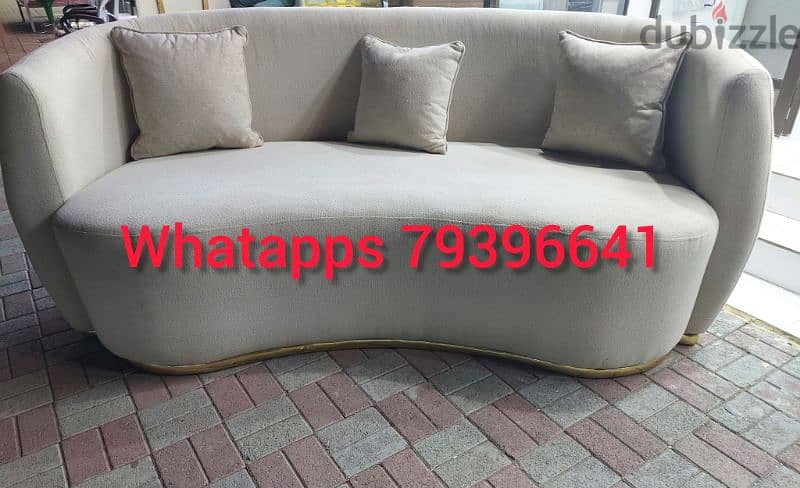 special offer new 3 seater sofa without delivery 1 piece 50 rial 0