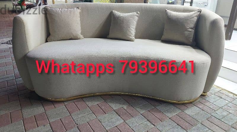 special offer new 3 seater sofa without delivery 1 piece 50 rial 4