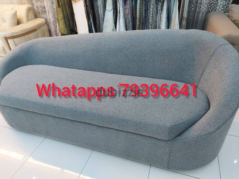 new 3 seater sofa without delivery 1 piece 90 rial 3