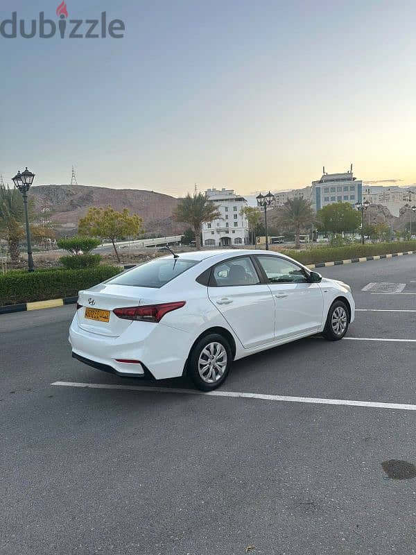 Hyundai Accent 2019 gcc oman 1.4L 109km contact number (77474894) 2