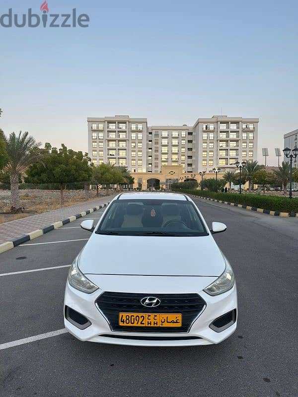 Hyundai Accent 2019 gcc oman 1.4L 109km contact number (77474894) 4