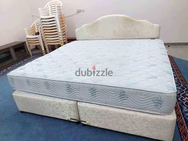 Double bed  + Mattress Raha 1