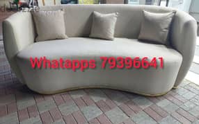 new 3 seater sofa without delivery 1 piece 70 rial 0