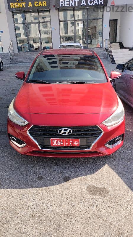 Hyundai Accent Daily 10 Rials weekly 8.500 Monthly 6 Rials 0