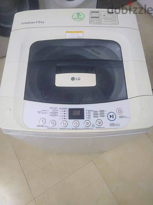 LG 7kg full automatic washing machine like new for sale 2