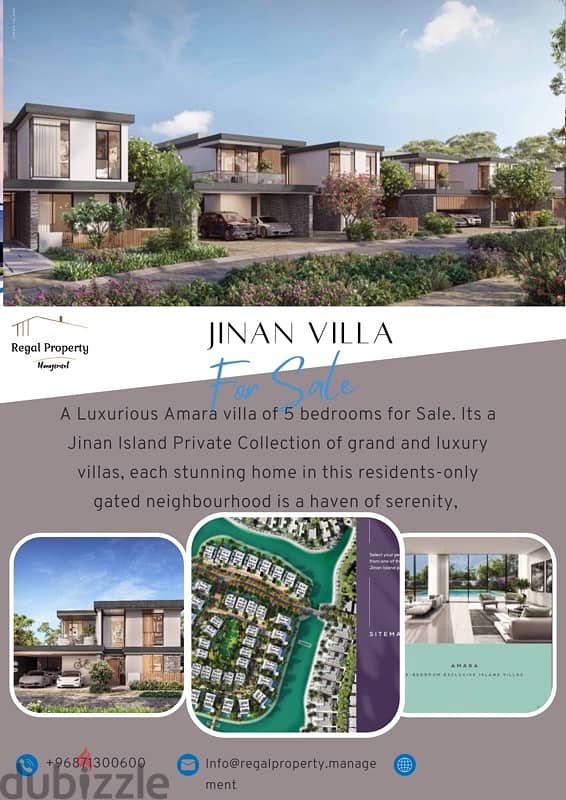 *Unveil Your Ideal Villa at Jinan Island, Amara Type in Al Mouj Muscat 0