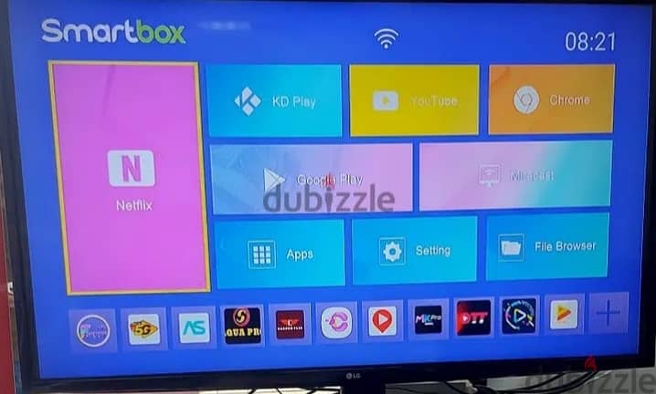 Yellow model android smart Box all Country Channel work with 1YEAR Sub 4