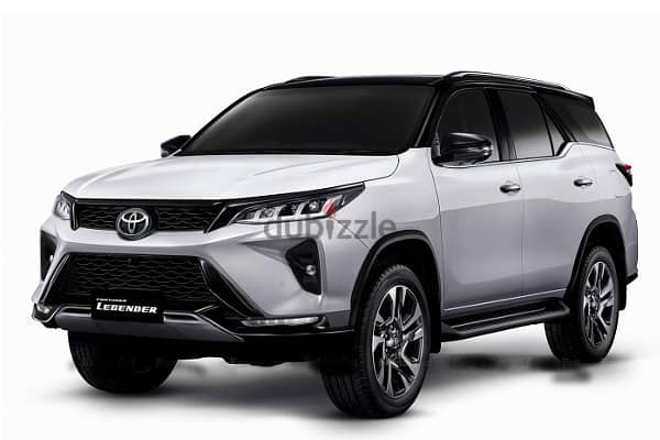 Toyota Fortuner & Land cruzer 2023 For yearly contract 0